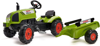 Falk Falk Claas Tractor Arion 410 Tractor + Trailer 2-5