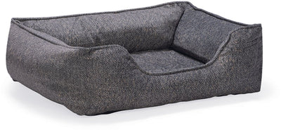 Beeztees mua - cuccia ortopedica per cani - grigio marrone - 80x65x6 cm