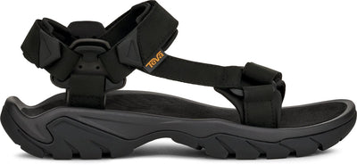 Teva m terra fi 5 universal leren heren sandalen - zwart - phantom