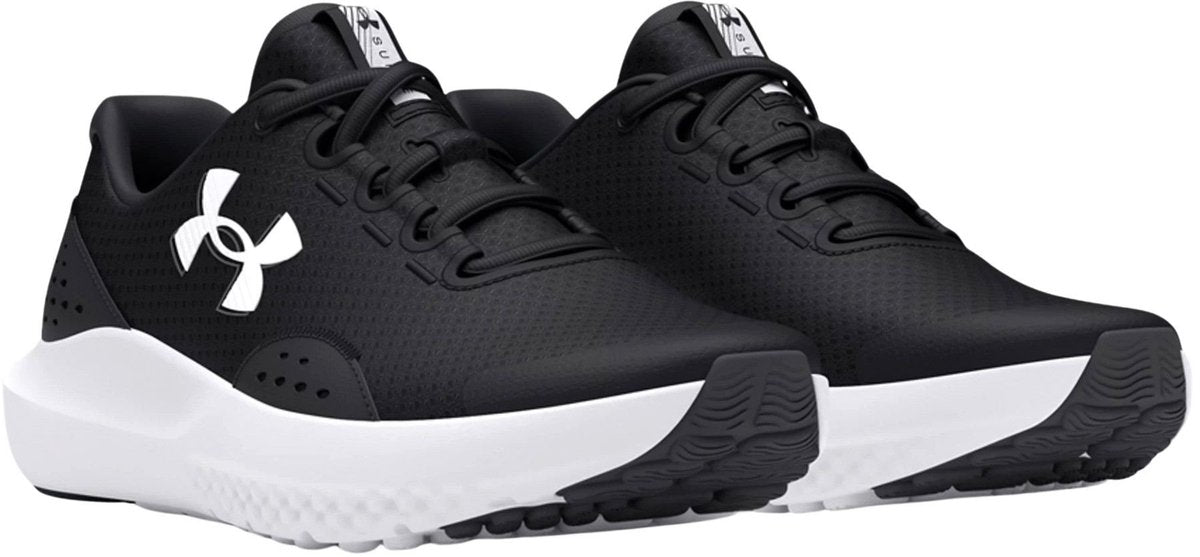 Under Armor UA BGS Surge 4-BLK Boys Sneakers - Black - Anthracite - White