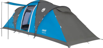 Tenda familiare Coleman Spruce Falls per 6 persone - Tenda per 6 persone - Impermeabile e leggera - Blu Nero