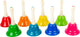 Pequeñas hojas de color de pie, juego de 8