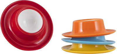 Gimex - color line - egg cup - rainbow - 4 pieces