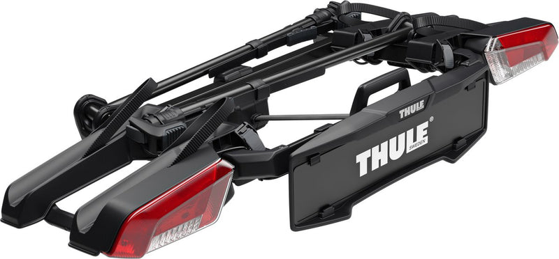 Thule portabicicletas con barra de remolque outpace plataforma 2bike negro