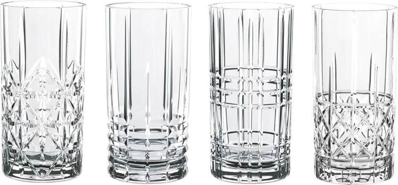 Nachtmann - bicchiere da long drink 'highland' - 445 ml - set da 4 pezzi