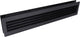 Rejilla de ventilación de puerta Starx - 455 x 90 mm - negra