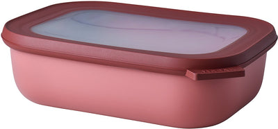 Mepal - multi bowl cirqula food container - 1000 ml - rectangular - vivid mauve