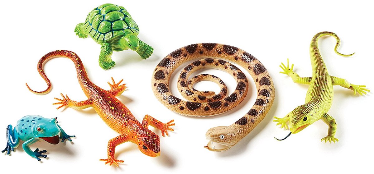 Learning resources jumbo reptiles amphibians - 3+