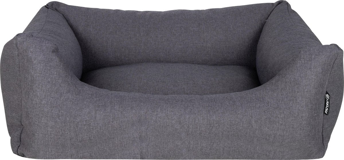 Letto box classico District 70 - letto per cani - grigio antracite - m - 80 x 60 cm