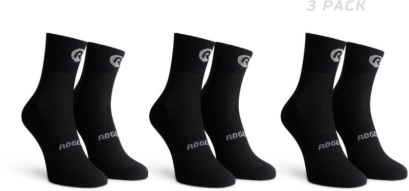 Rogelli core fietssokken - 3-pack - zwart - 44 47
