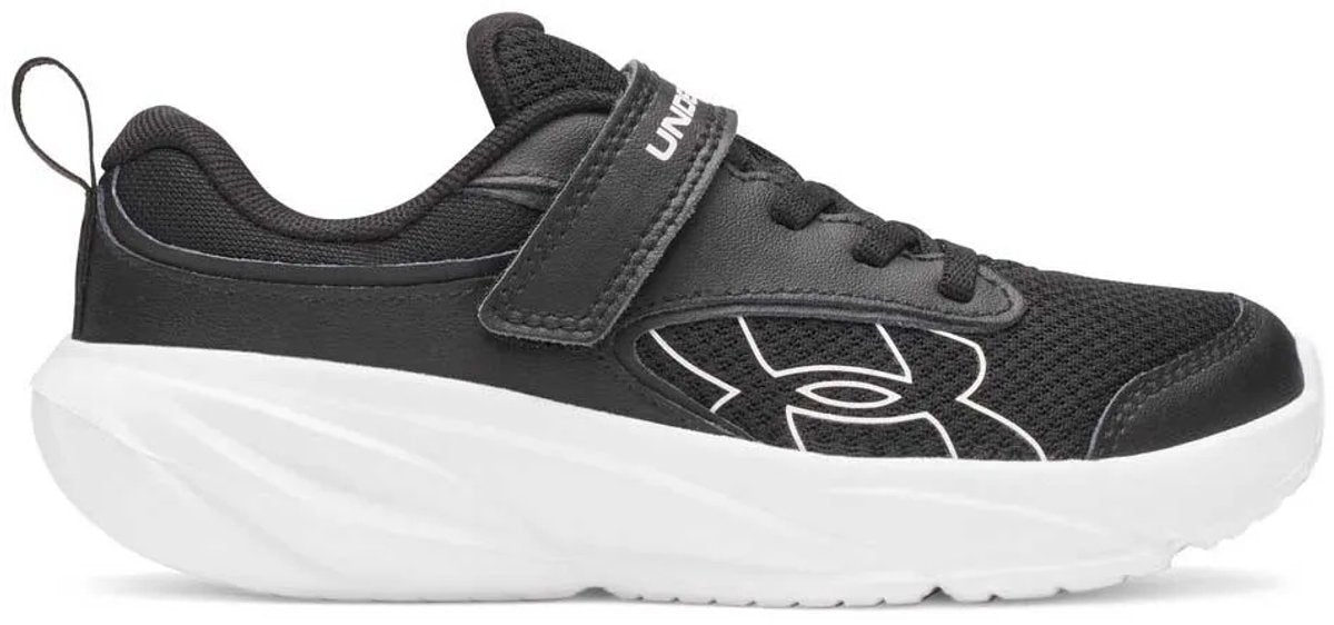 Under Armor UA BPS Surge 5 AC-BLK Boys Sneakers - Black - White