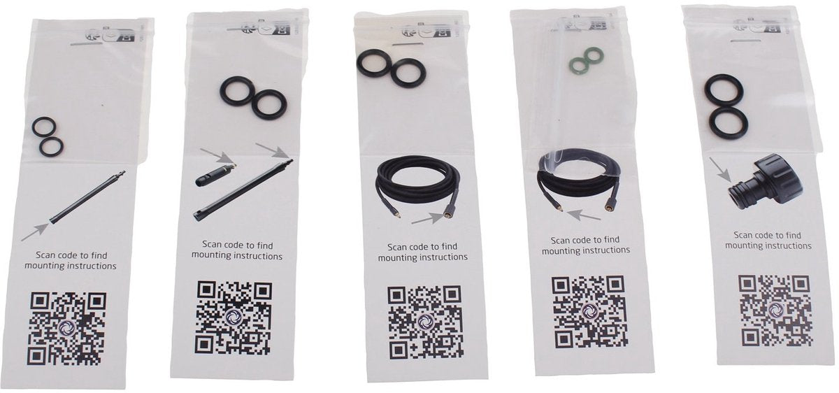 Nilfisk sealing ring o-ring set of high pressure hose e1303, d1304xtra 128500292