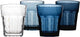 Bo-camp - bicchiere da limonata - fiammifero mix - plastica - 200 ml - 4 pezzi - blu