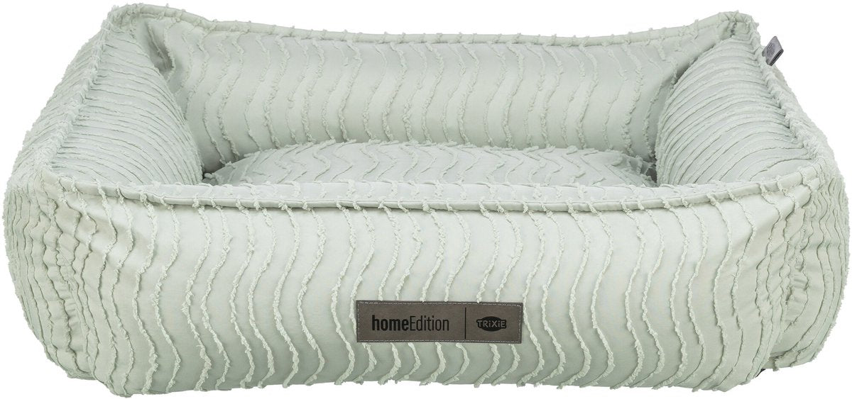 Trixie cama para perros marley wave angular verde salvia