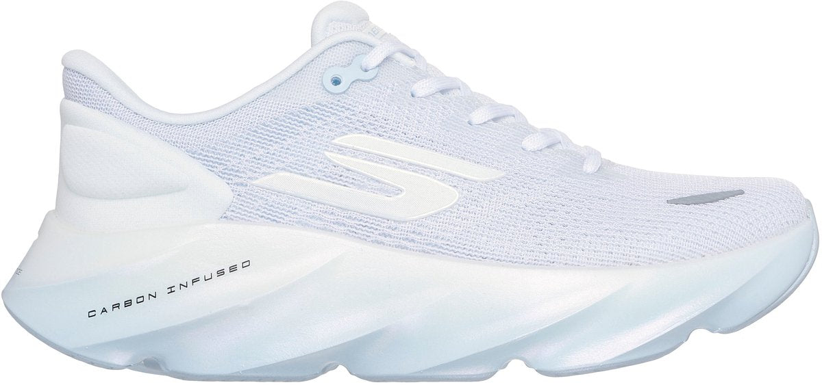 Skechers skx aero burst dames sportschoenen - wit blauw