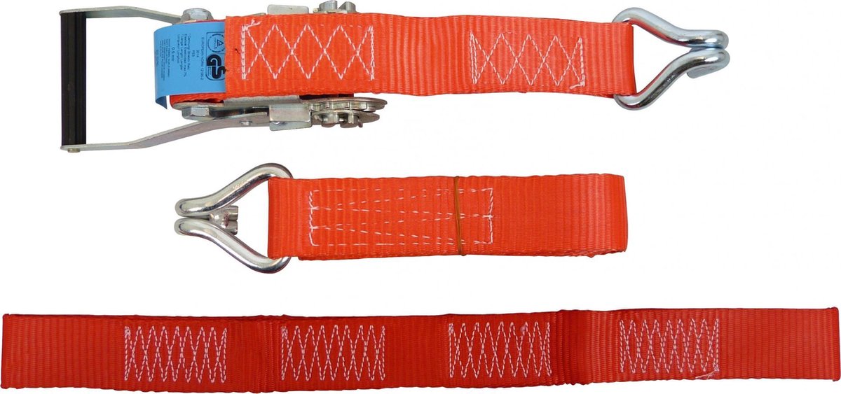 Jumbo spanband 60 cm nylon abs rood per stuk