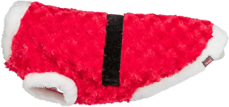 Trixie - cappotto natalizio per cani Babbo Natale - peluche - rosso
