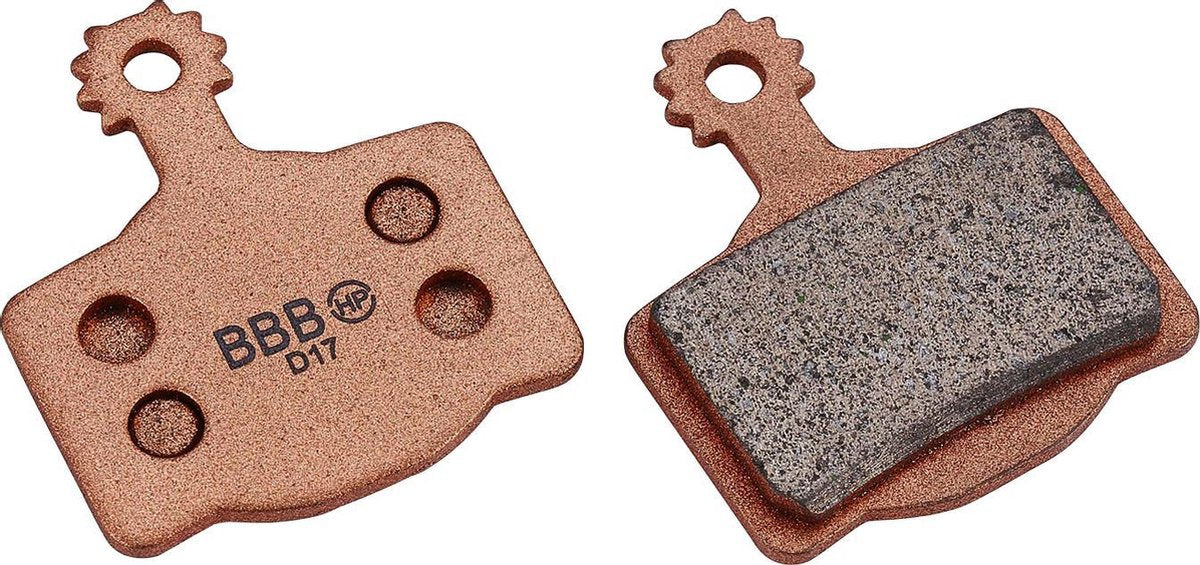 Bbb cycling remblokjes fiets - discstop sintered magura remblokken - schijfremblokken - compatibel met magura schijfremmen - koper - bbs-36s