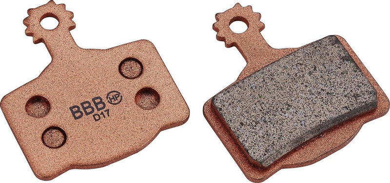 Bbb cycling remblokjes fiets - discstop sintered magura remblokken - schijfremblokken - compatibel met magura schijfremmen - koper - bbs-36s