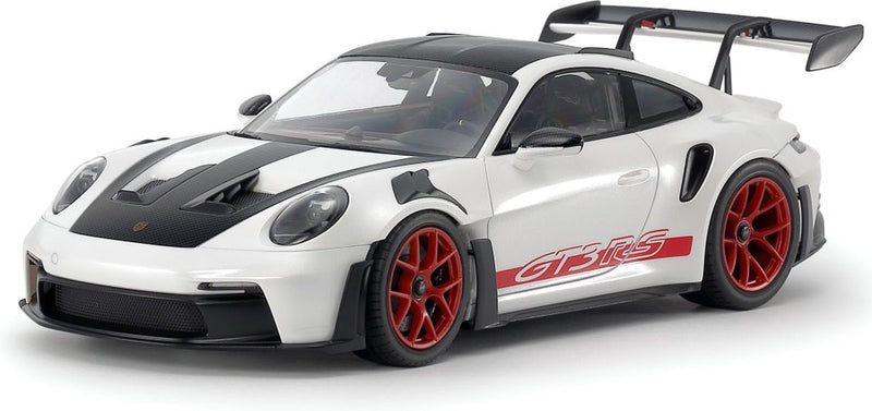 Tamiya model kit car - 24370 porsche 911 gt3 rs (992) - auto sportiva in plastica - 1:24 - modellismo