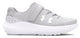 Under armour ua gps surge 4 ac-gris zapatos deportivos para niñas - halo gris - blanco - iridiscente