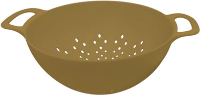 Scolapasta punto-virgola in rpet cumino 31x23x12cm