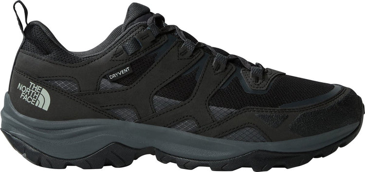 The north face m hedgehog 3 wp heren wandelschoenen - tnf zwart - asphalt grijs
