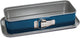 Guardini xbake springvorm - cakeblik - taartvorm - cakevorm - springvorm 30 cm - springvorm rechthoek - bakvorm 30x11 cm - staal - blauw zilver