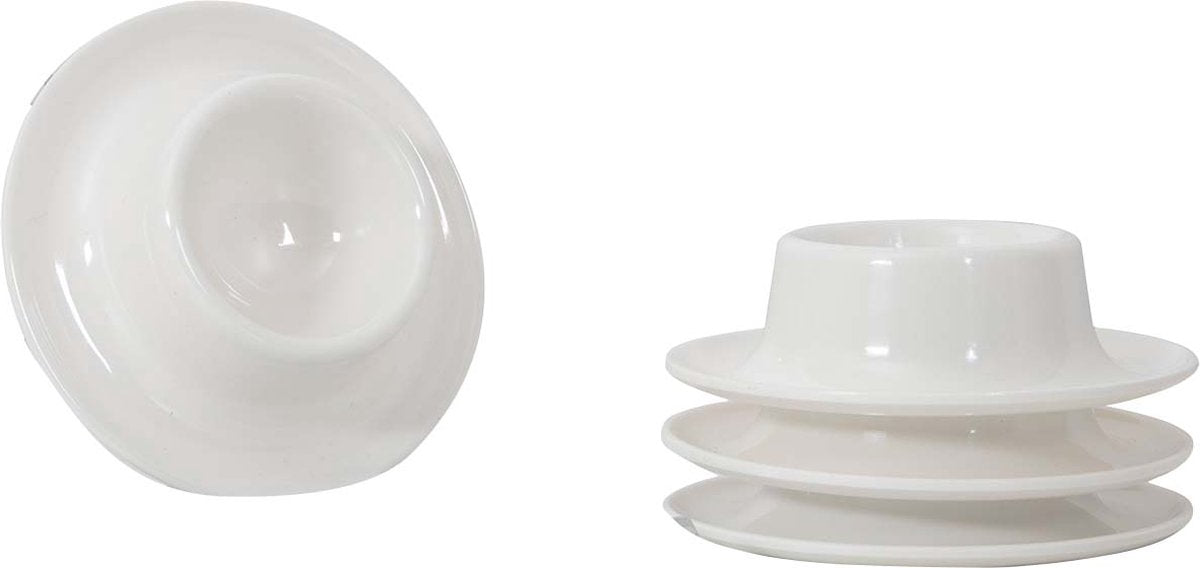 Gimex - royal line - eierdop - ivory - 4 stuks