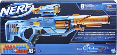 Nerf nerf 2.0 Eaglepoint rd8 blaster + 16 freccette