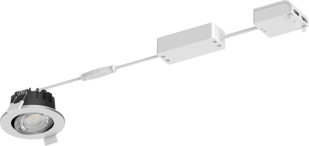 Philips led philips - faretto led ledinaire rs071b 6w 500lm 21x40d - 827-830-840 cct | 89mm - dimensione taglio 68mm - ip20 - dimmerabile