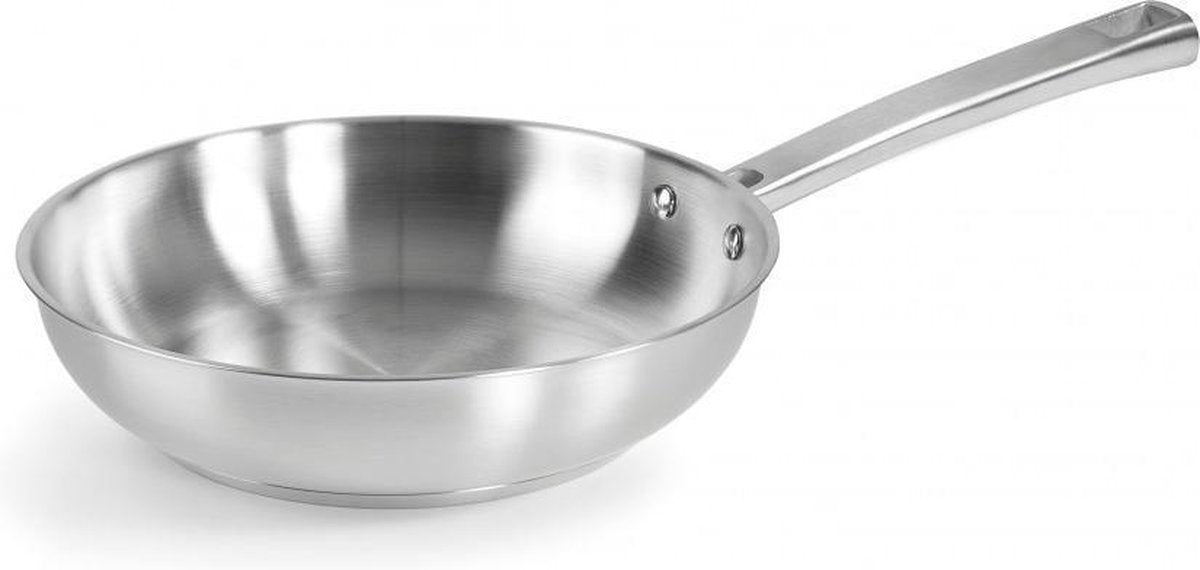 Lacor foodie koekenpan - ø bovenaan 28cm - rvs