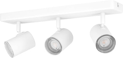 Eglo consuma 1 foco - baño - gu10 - 40 cm - blanco
