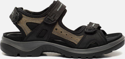 Ecco offroad sandals black leather - women - size 36