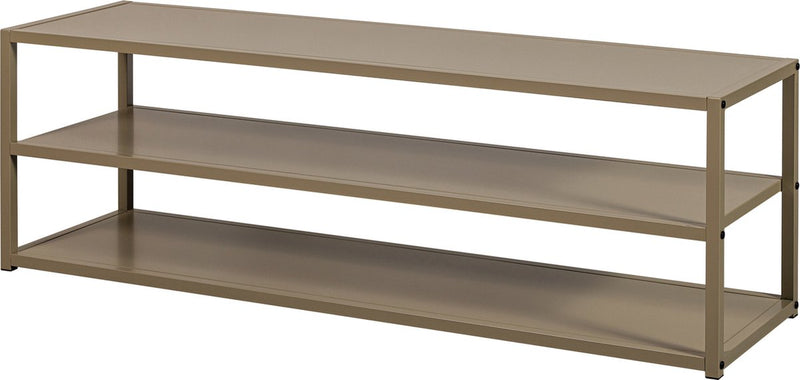 Supporto per mobile TV in legno - metallo - argilla - 40x120x35 cm