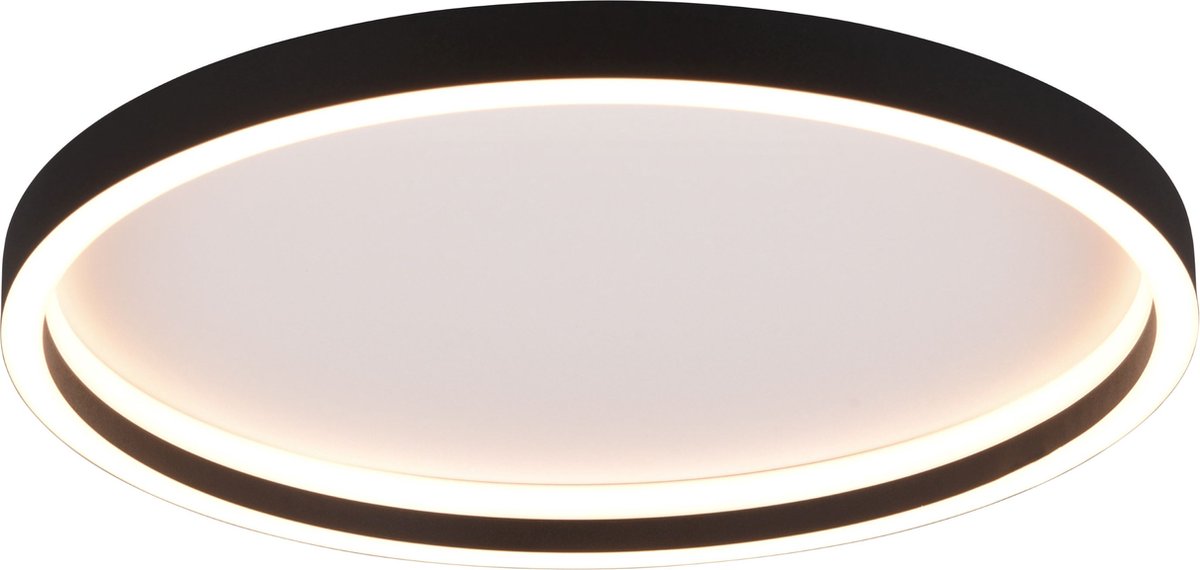 Rl live your light reality rotonda - ceiling lamp - black matt - incl. 1x SMD 20 W - wall and ceiling mounting - D: 35cm