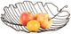 Present time - fruit basket leaf medium - metaal - zwart