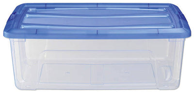 Iris Iris Topbox Box de almacenamiento 30L 57.5x39x20.5 cm azul transparente