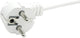 Base de enchufe Value de 3 vías con interruptor, blanco, 10 m