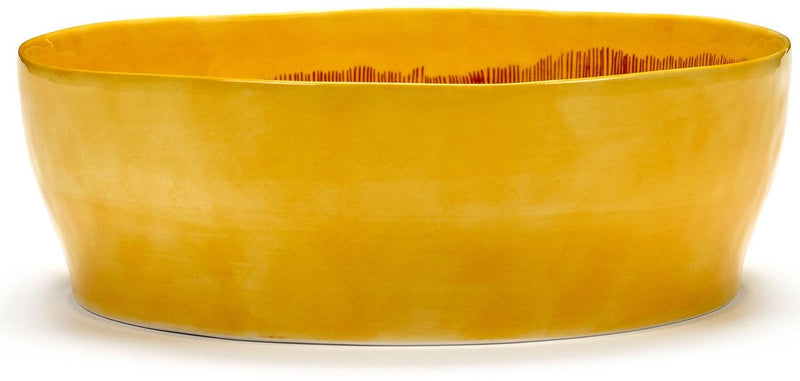 Serax - fiesta ottolenghi - ensaladera - amarillo rojo - 28 ø