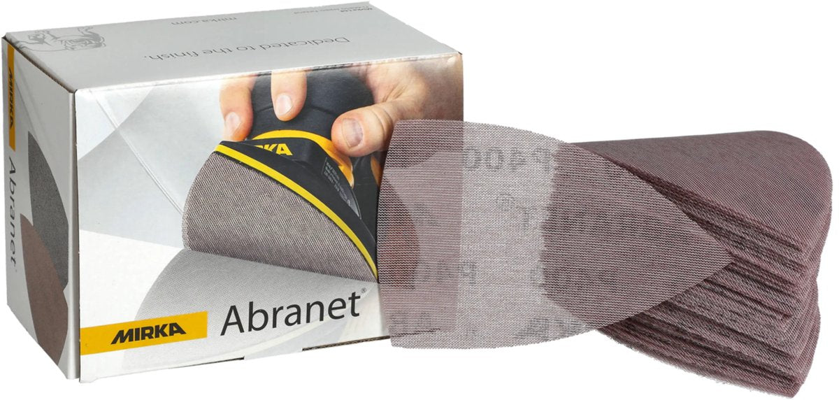 Papel de lija mirka abranet delta 152mm - p80