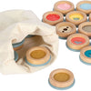 Sensorial del juego de memoria de madera sensorial de pie pequeño