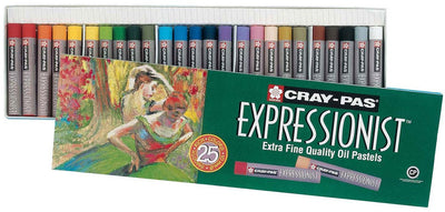 Sakura Cray-Pas Expressionist set 25 oil pastels