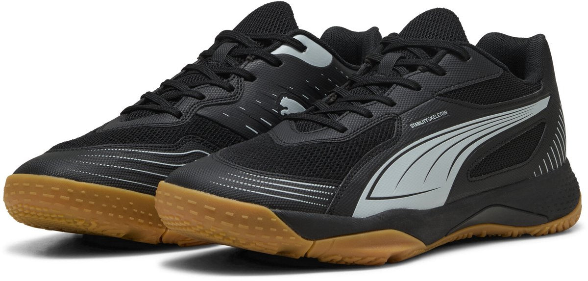 Puma solarflash iii unisex sportschoenen - black-cool light gray