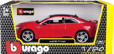 Bburago audi rs 5 coupe (red) 1:24