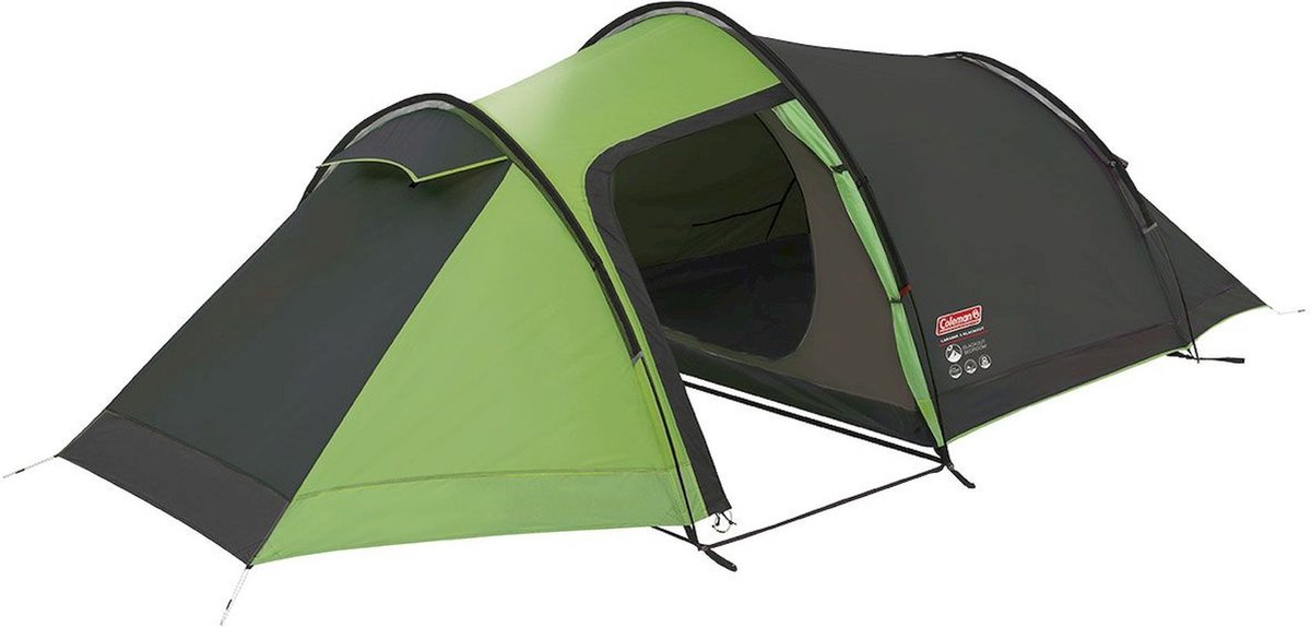 Tenda Coleman laramie 3 - tende oscuranti - tenda leggera per 3 persone - verde marrone