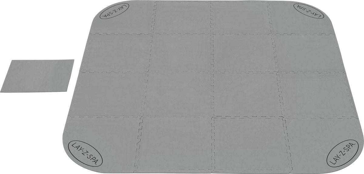 Lay-z spa 60334 protector suelo piscina transparente 196x196cm