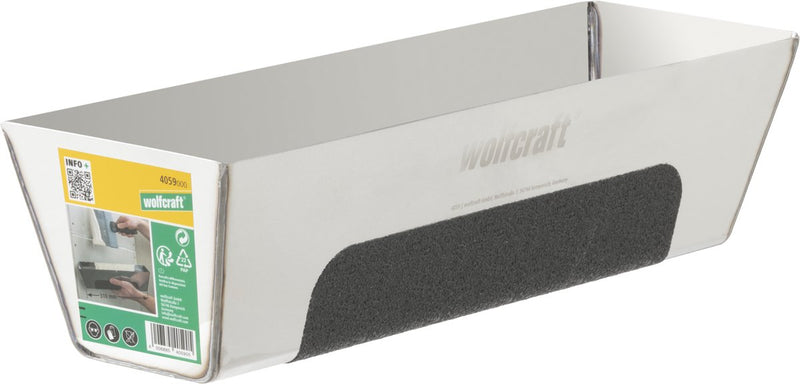 Wolfcraft - acabado cubo de llenado - 315 mm - acabado de placas de yeso - 4059000