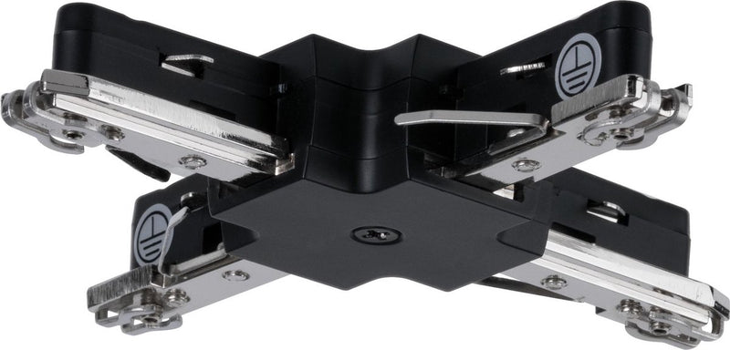 Conector Paulmann urail x-connection - negro