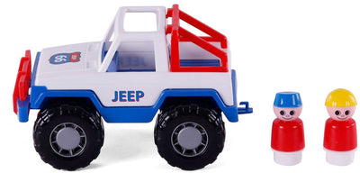 Cavallino Toys Jeep Cavallino con 2 figure di gioco